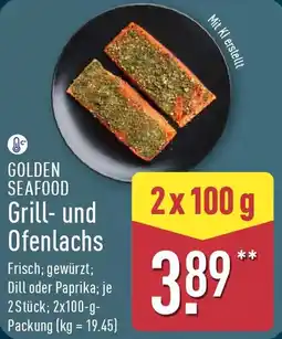 Aldi Nord GOLDEN SEAFOOD Grill- und Ofenlachs Angebot