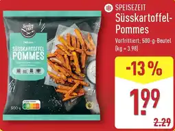 Aldi Nord SPEISEZEIT Süsskartoffel Pommes Angebot