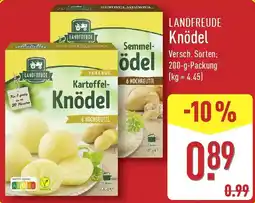 Aldi Nord LANDFREUDE Knödel Angebot