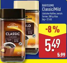 Aldi Nord BARISSIMO Classic/Mild Angebot