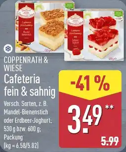 Aldi Nord COPPENRATH & WIESE Cafeteria fein & sahnig Angebot