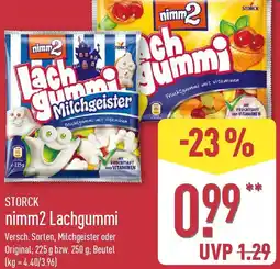 Aldi Nord STORCK nimm2 Lachgummi Angebot