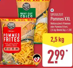 Aldi Nord SPEISEZEIT Pommes XXL Angebot