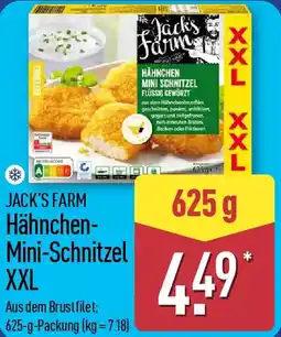 Aldi Nord JACK'S FARM Hähnchen Mini-Schnitzel XXL Angebot