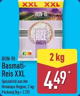 Aldi Nord BON-RI Basmati Reis XXL Angebot
