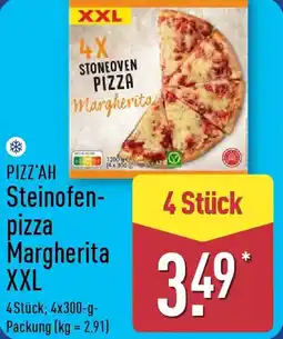 Aldi Nord PIZZ'AH Steinofenpizza Margherita XXL Angebot
