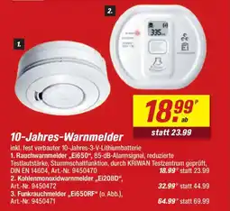 toom Baumarkt 10-Jahres-Warnmelder Angebot