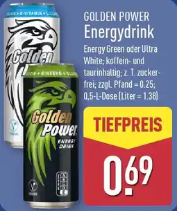 Aldi Nord GOLDEN POWER Energydrink Angebot