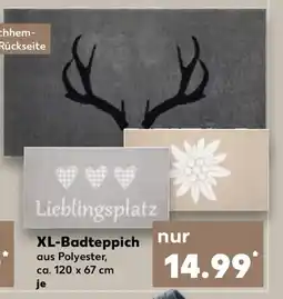 Kaufland XL-Badteppich Angebot