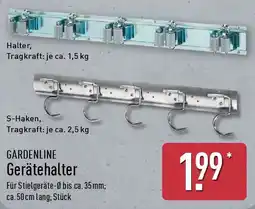 Aldi Nord GARDENLINE Gerätehalter Angebot