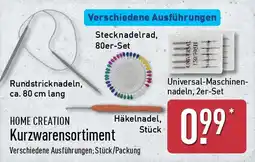 Aldi Nord HOME CREATION Kurzwarensortiment Angebot