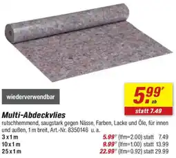 toom Baumarkt Multi-Abdeckvlies Angebot