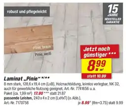 toom Baumarkt Laminat,,Pinie" Angebot