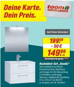 toom Baumarkt Badmöbel-Set,,Kombi" Angebot