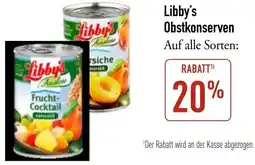 Galeria Markthalle Libby's Obstkonserven Angebot