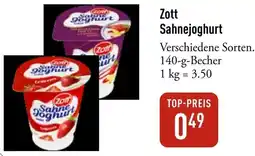 Galeria Markthalle Zott Sahnejoghurt Angebot