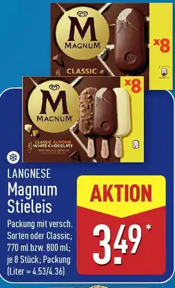 Aldi Nord LANGNESE Magnum Stieleis Angebot