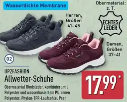 Aldi Nord UP2FASHION Allwetter-Schuhe Angebot