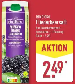 Aldi Nord RIO D'ORO Fliederbeersaft Angebot