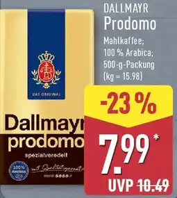 Aldi Nord DALLMAYR Prodomo Angebot