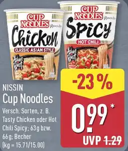 Aldi Nord NISSIN Cup Noodles Angebot