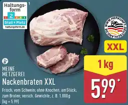 Aldi Nord MEINE METZGEREI Nackenbraten XXL Angebot