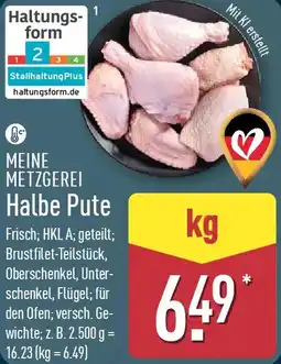 Aldi Nord MEINE METZGEREI Halbe Pute Angebot