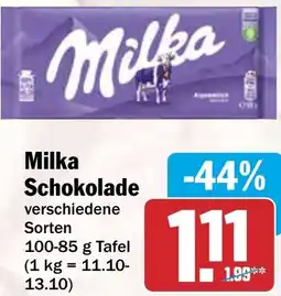 HIT Milka Schokolade Angebot