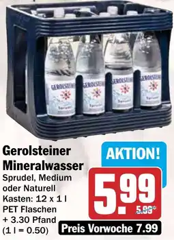 HIT Gerolsteiner Mineralwasser Angebot