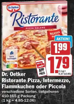 HIT Dr. Oetker Ristorante Pizza, Intermezzo, Flammkuchen oder Piccola Angebot