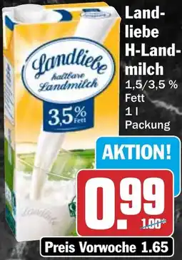 HIT Landliebe H-Landmilch Angebot