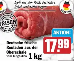 HIT Deutsche frische Rouladen aus der Oberschale Angebot
