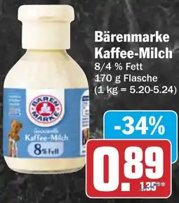 HIT Bärenmarke Kaffee-Milch Angebot