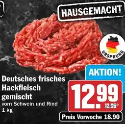 HIT Deutsches frisches Hackfleisch gemischt Angebot