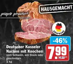 HIT Deutscher Kasseler Nacken mit Knochen Angebot