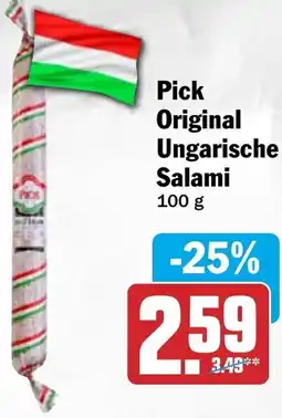 HIT Pick Original Ungarische Salami Angebot