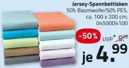 ROLLER Jersey-Spannbettlaken Angebot