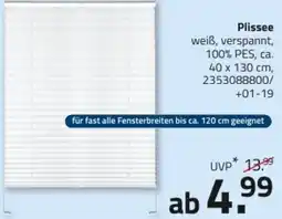 ROLLER Plissee Angebot