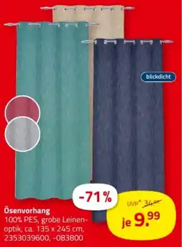 ROLLER Ösenvorhang Angebot