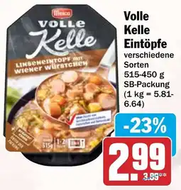 HIT Volle Kelle Eintöpfe Angebot