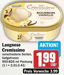 HIT Langnese Cremissimo Angebot