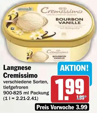 HIT Langnese Cremissimo Angebot