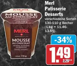 HIT Merl Patisserie Desserts Angebot