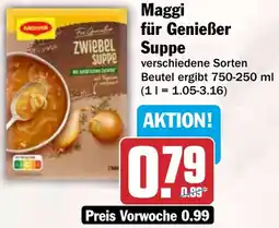 HIT Maggi für Genießer Suppe Angebot