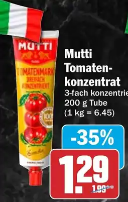 HIT Mutti Tomatenkonzentrat Angebot