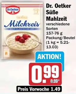 HIT Dr. Oetker Süße Mahlzeit Angebot