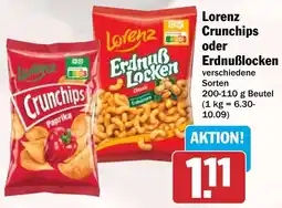 HIT Lorenz Crunchips oder Erdnuẞlocken Angebot