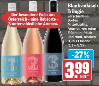 HIT Blaufränkisch Trilogie Angebot