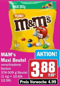 HIT M&M's Maxi Beutel Angebot