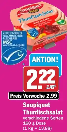 HIT Saupiquet Thunfischsalat Angebot